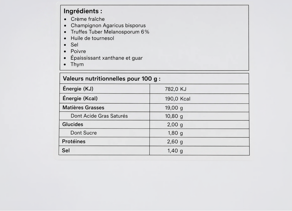 Winter Truffle Sauce – 170g