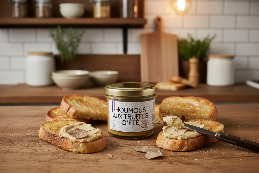 Houmous aux truffes d'été