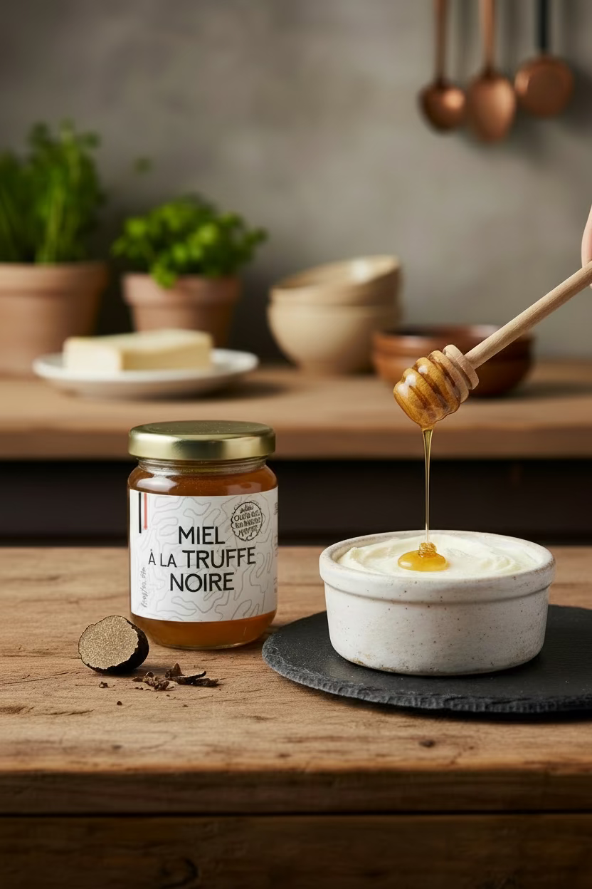 Miel d'Acacia à la Truffe d'Été