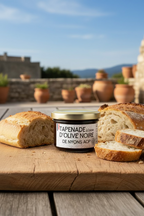 Tapenade Noire à base d'olives de Nyons A.O.P