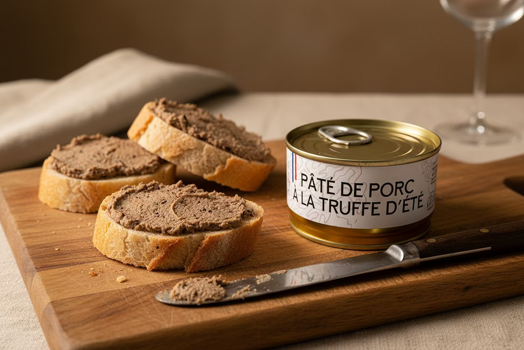 Pâté de porc à la truffe d'été
